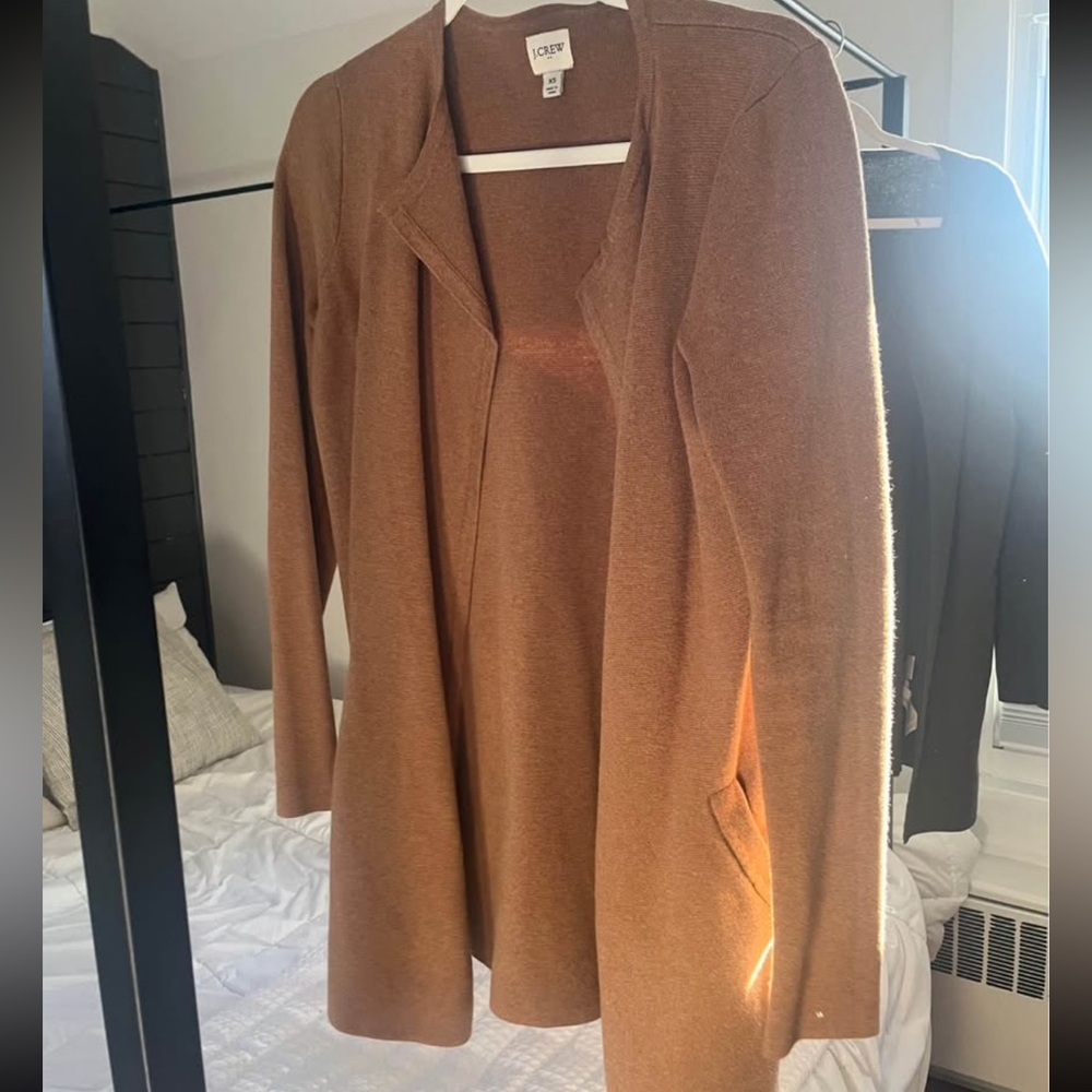 J Crew Juliette Open Front Cardigan
